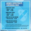 ABONOS SEMESTRALES A LA VENTA