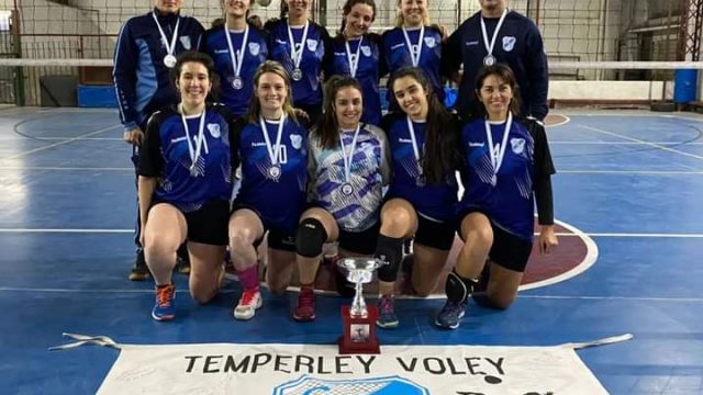 voley temperley medalla plata