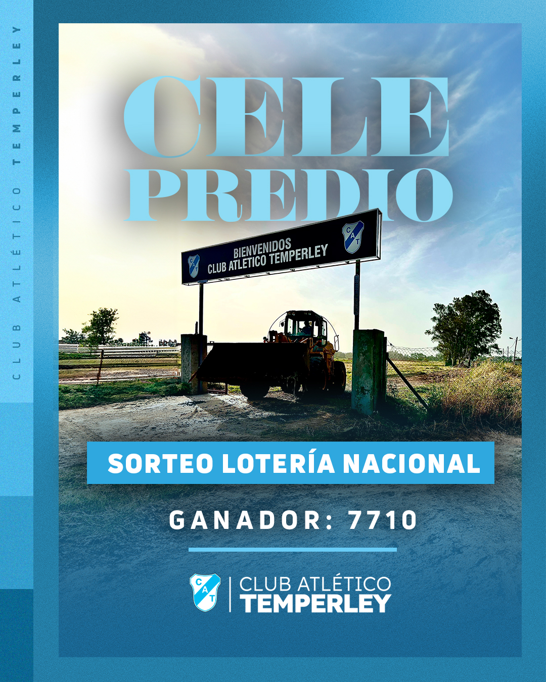 Se sorteó el BONO predio